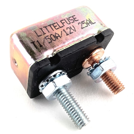 Cole Hersee Circuit Breaker, 30056-50-BX 30056-50-BX